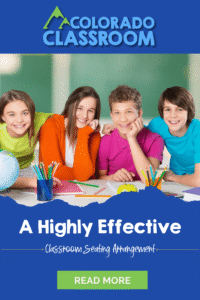 Save this post to your favorite teaching Pinterest board, so you have a clear, ready-to-use classroom seating arrangement strategy the next time you are rearranging your classroom.