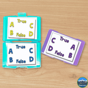 The response cards come in a variety of colors and formats, and can be printed in black and white.