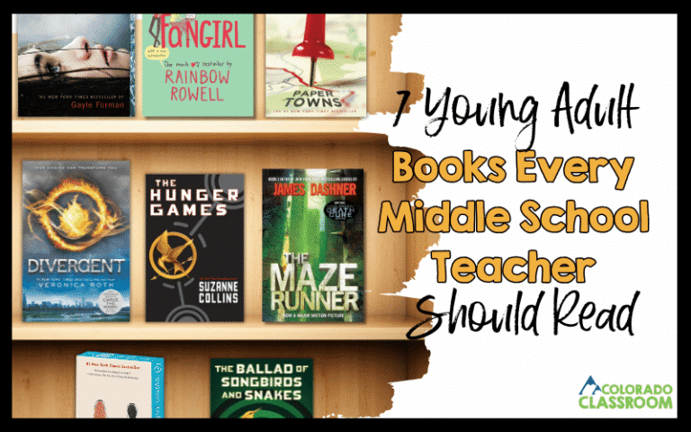 7 Young Adult Books Every Middle School Teacher Should Read