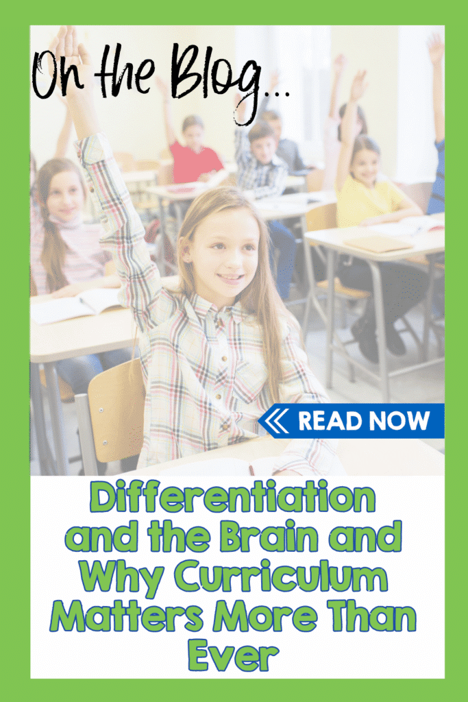 Loved this post and want to come back to it when you're planning your next unit? Pin it to your favorite teaching board on Pinterest so you can find it quickly when you're ready to dive into differentiation and brain-based strategies!