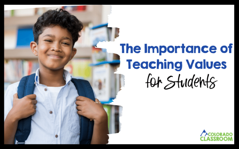 The Importance of Teaching Values for Students
