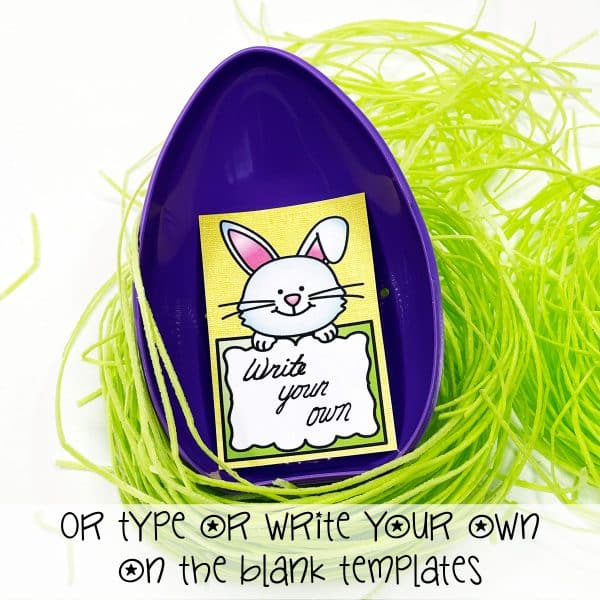Easter Spring Hunt Write Your Own Prize Image