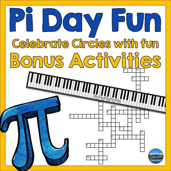 Pi Day Bonus Activities Cover