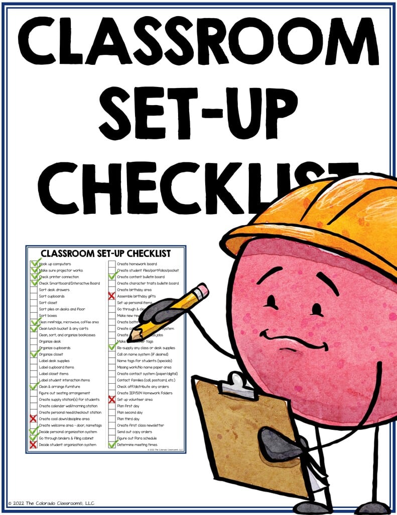 The Ultimate Checklist For Setting Up Your Kindergarten Classroom