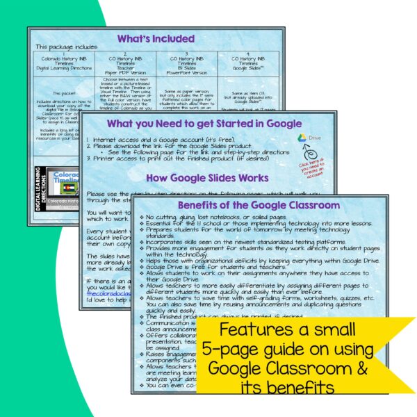 Digital directions photo with three pictures from the digital directions