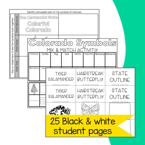 Colorado Standards Black & White Examples