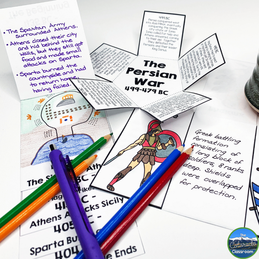 More than just notebooks, history interactive notebooks include fun activities to help your students dive deep into learning about history.