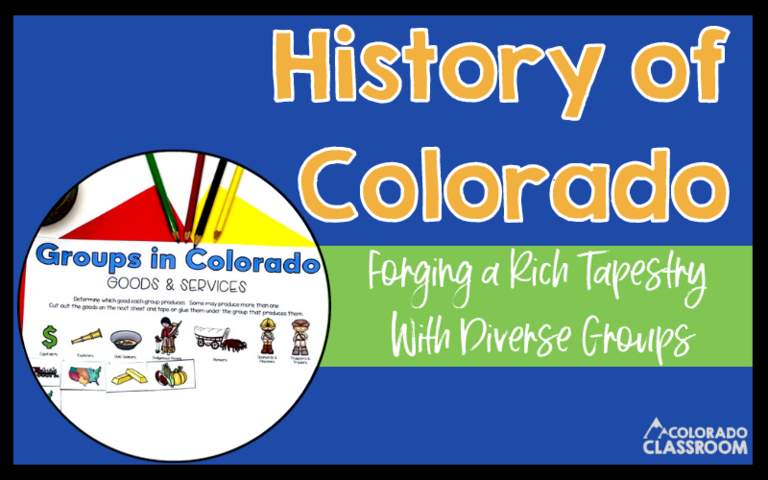 Use these fun and informative activities to engage your students in learning all about the rich history of Colorado.