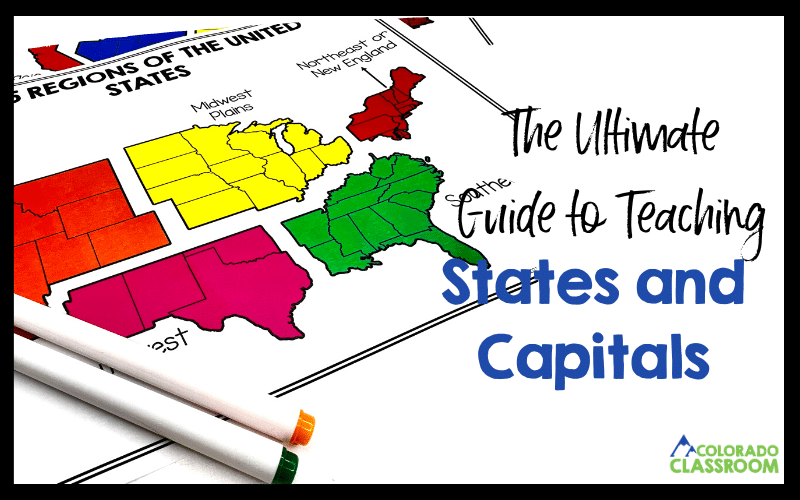 Use this incredible resource to teach your students all about the 50 states and capitals this year.