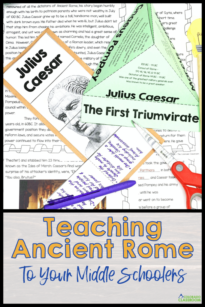 Looking for fun, interactive activities that will help you teach your middle school students about Ancient Rome? These Ancient Rome activities focus on topics like Roman emperors, early Christianity in Rome and the republic, so students can have a better understanding of this civilization!