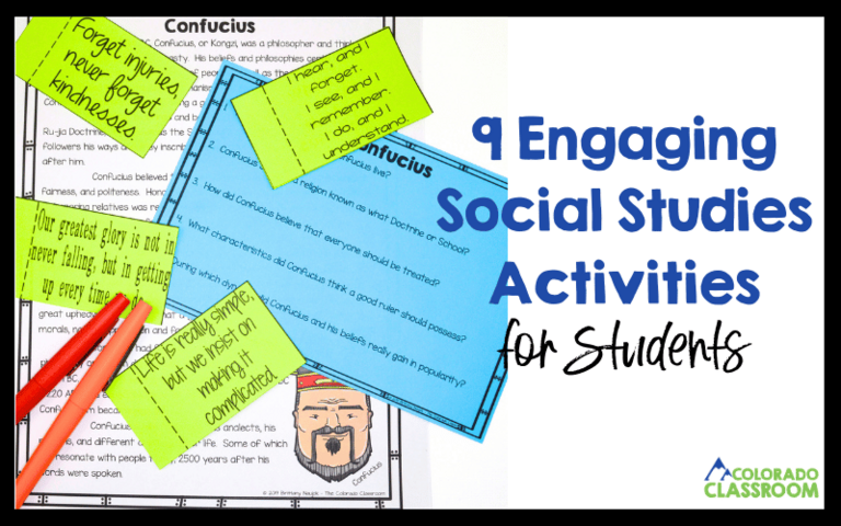 9 Engaging Social Studies Activities for Students