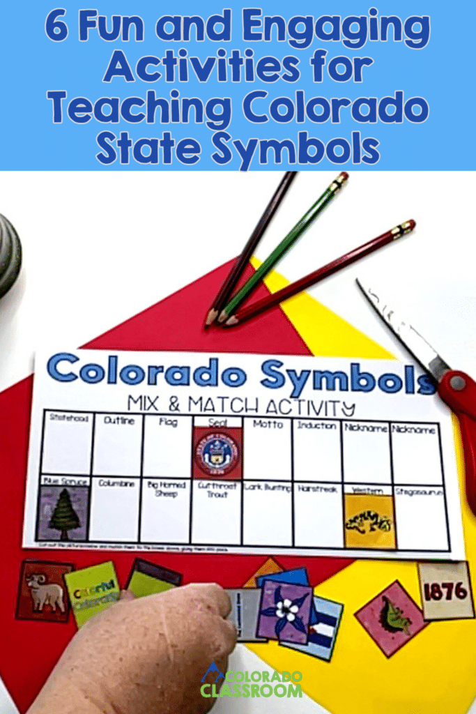 Remember to save this post to your favorite Social Studies Pinterest board for quick access to these activities to help with teaching Colorado symbols!