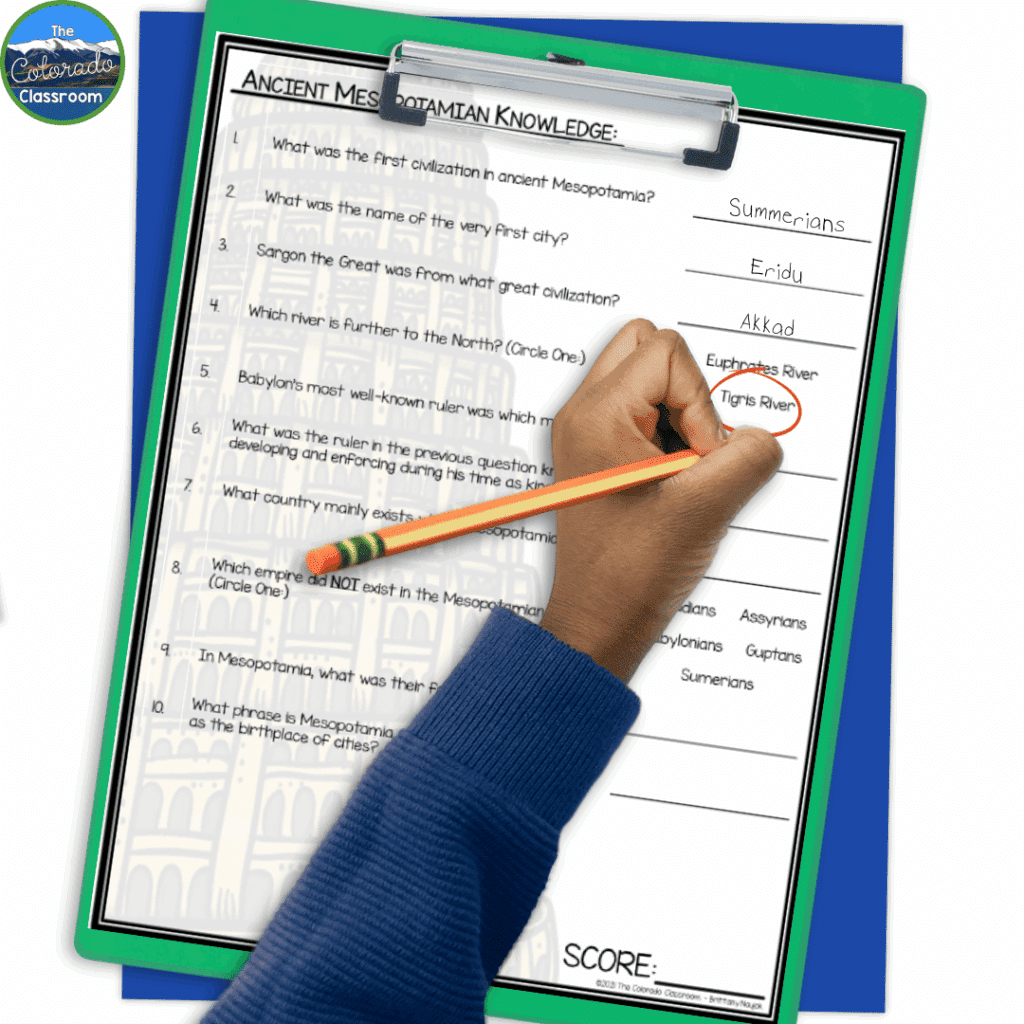 A good pre and post test digs into content knowledge, vocabulary, and higher-order thinking skills.