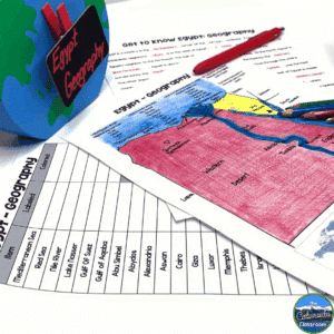 An advantage of teaching the geography of ancient civilizations first is that it is highly interactive.