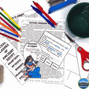 The Ancient Civilizations bundle is a great resource so that you do not have to start from scratch.