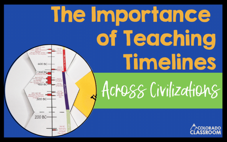 The Importance of Teaching Timelines Across Civilizations