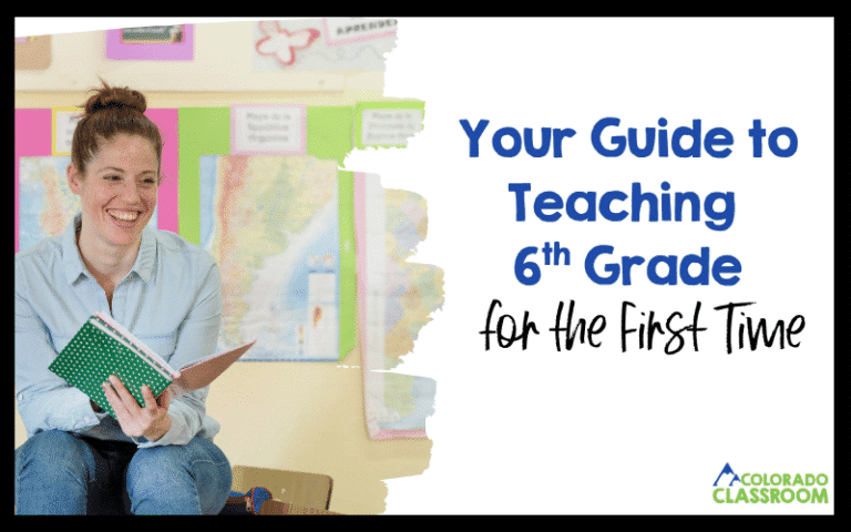 Your Guide to Teaching 6th Grade for the First Time