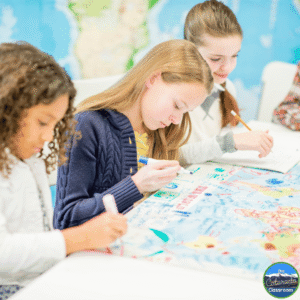 Instead of giving a lengthy lecture, I focus on providing just enough context to support comprehension. If we're reading The Odyssey, we might locate Greece on a map.